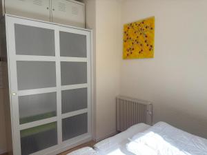 Ein Bett oder Betten in einem Zimmer der Unterkunft Apartment in Kellerwald near Edersee Lake