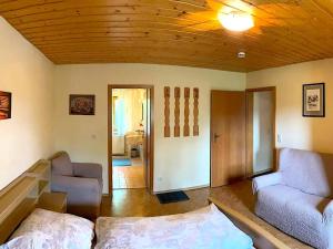 Posezení v ubytování Comfortable apartment in Zenting in Lower Bavaria