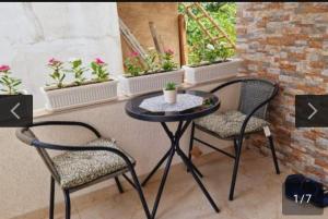 Posezení v ubytování Relax apartman 01