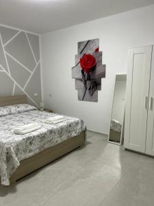 Postel nebo postele na pokoji v ubytování B&B Telko