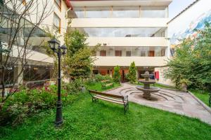 Zahrada ubytování Taypikala Hotel Cusco