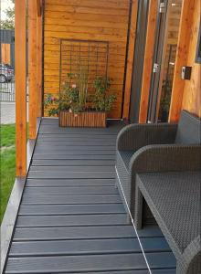 Zahrada ubytování Mariolas Tinyhouse