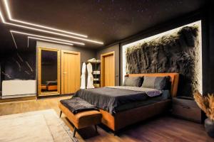 Ένα ή περισσότερα κρεβάτια σε δωμάτιο στο Unique Luxury Suite