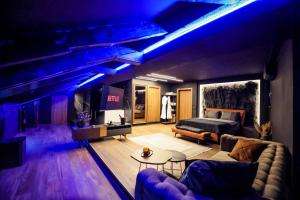 Χώρος καθιστικού στο Unique Luxury Suite
