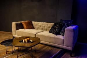 Χώρος καθιστικού στο Unique Luxury Suite