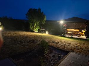 Zahrada ubytování Mariolas Tinyhouse