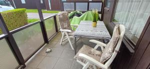 Posezení v ubytování StrandChalet