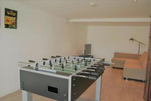 a large chess board in a living room at Summer Dream in De Haan