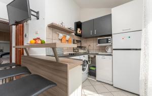 Kuchyňa alebo kuchynka v ubytovaní 2 Bedroom Nice Apartment In Pakostane