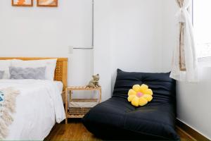 Katil atau katil-katil dalam bilik di 05 Đoàn Thị Điểm Hotel