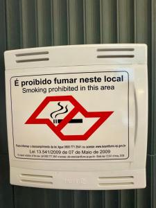 Certifikát, hodnocení, plakát nebo jiný dokument vystavený v ubytování Aconchego no coração de SP