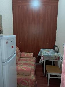 Η κουζίνα ή μικρή κουζίνα στο Курорт Куяльник