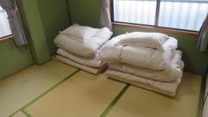 Posezení v ubytování Aarons Guest House