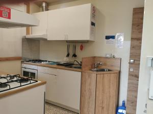 Kuchyň nebo kuchyňský kout v ubytování Sailorsroom