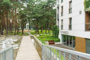 Κήπος έξω από το Nadmorski Rentyear Apartments