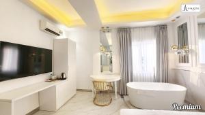 Koupelna v ubytování A In Hotel Atistar