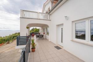 Balkón alebo terasa v ubytovaní Villa Paradiso in Plomin - Istrien
