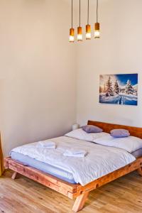 Postel nebo postele na pokoji v ubytování Apartmán Lyžařská B4 - Protěž + 44 fotografií