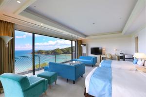 TV a/nebo společenská místnost v ubytování TAOYA Shima + 42 fotografií