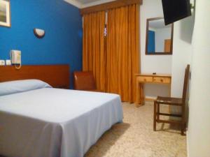 Postel nebo postele na pokoji v ubytování El Faisan C&R Hotel