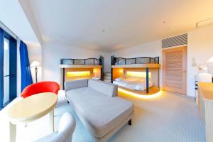 Postel nebo postele na pokoji v ubytování TAOYA Shima