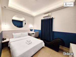 Postel nebo postele na pokoji v ubytování A In Hotel Atistar