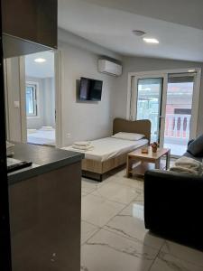 Μια τηλεόραση ή/και κέντρο ψυχαγωγίας στο Apartmani Dedalus