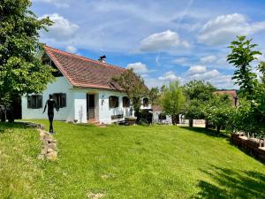 Zahrada ubytování Ferienhaus Kellerstöckl Dorrer Riegersburg mit Schwimmteich