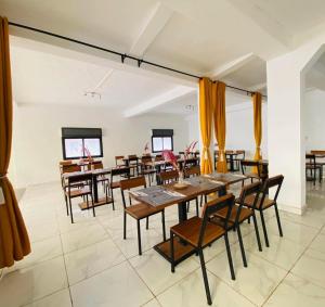 Restaurace v ubytování Canaan Hôtel Antsirabe