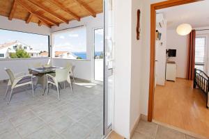 Balkón alebo terasa v ubytovaní Apartments Mel