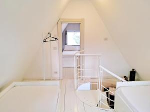 Postel nebo postele na pokoji v ubytování Villa Tepee