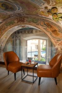 Posezení v ubytování Hotel Croce Di Malta