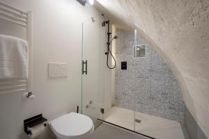 Koupelna v ubytování Angolo Nascosto