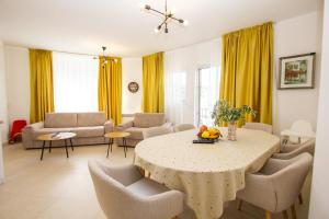Posezení v ubytování Oliva home