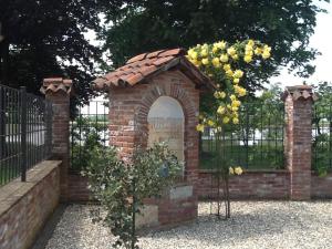 Zahrada ubytování B&B Cascina Baraggione