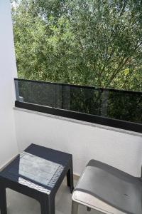 Balkón nebo terasa v ubytování Hotel Vila AARON