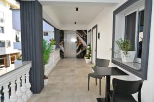Balkón nebo terasa v ubytování Hotel Vila AARON