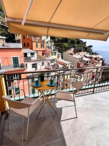 Μπαλκόνι ή βεράντα στο Sea View Affittacamere Riomaggiore +20 φωτογραφίες