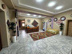Hotel Byond Khiva客房内的一张或多张床位
