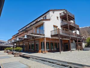 Budova, kde se apartmán nachází