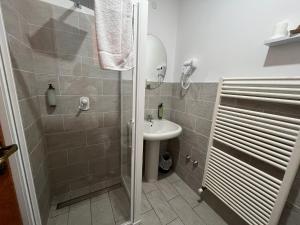 Koupelna v ubytování Residence Rosa