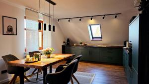 Cucina o angolo cottura di Ferienwohnung "Friesentied" 35229