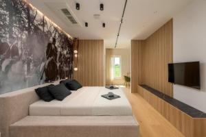 Postel nebo postele na pokoji v ubytování Villa Corsa by Istria Lux + 39 fotografií