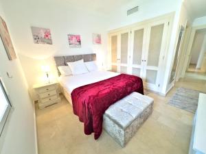 Postel nebo postele na pokoji v ubytování Apartamento en Aloha