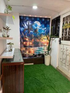 Luxury 2BR Wuse 2 247 Power Free Wi-Fi廚房或簡易廚房