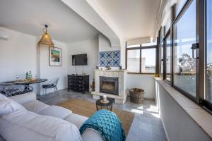 Posezení v ubytování Casa Emma