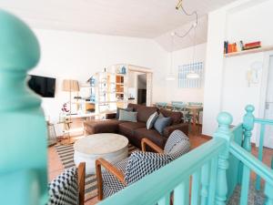 Χώρος καθιστικού στο Winahost Ático en Primera Línea de Mar