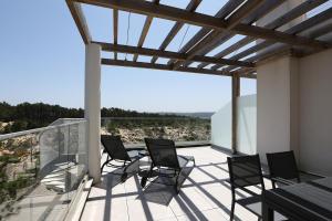 En balkon eller terrasse på T1-Terrace-Sea View