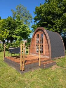 Zahrada ubytování Camping de Graçay