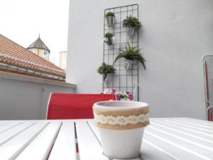 Balcó o terrassa a Apartamento Panaderos